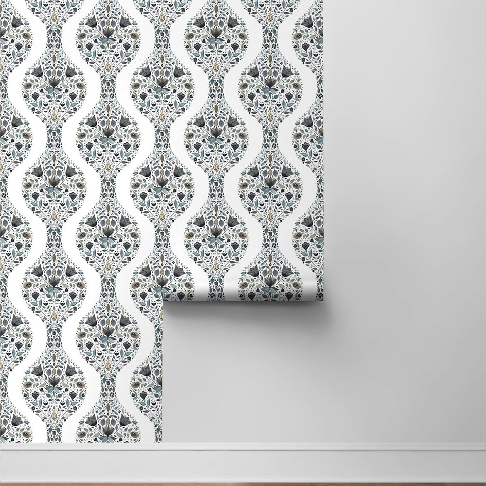 
                  
                    Floral peel and stick wallpaper roll NW45000 from NextWall
                  
                
