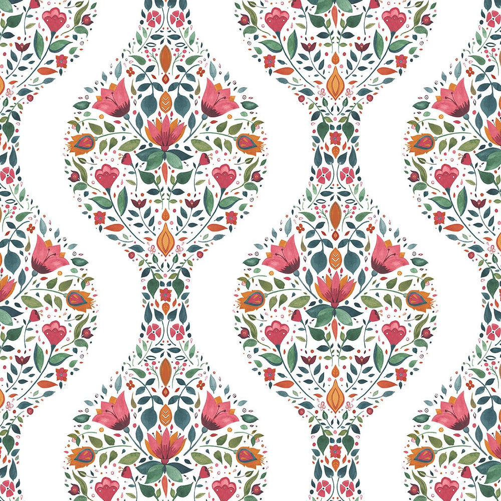 
                  
                    Floral peel and stick wallpaper NW45001 from NextWall
                  
                
