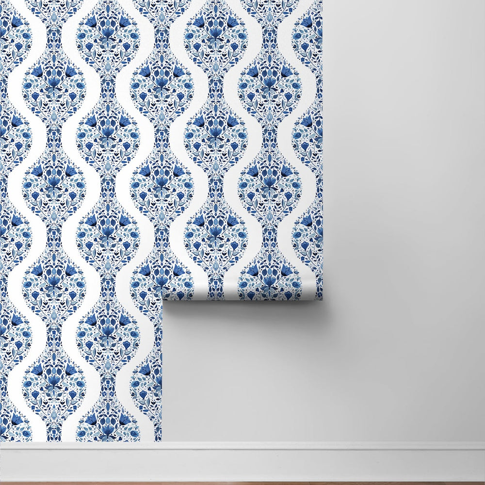 
                  
                    Floral peel and stick wallpaper roll NW45002 from NextWall
                  
                