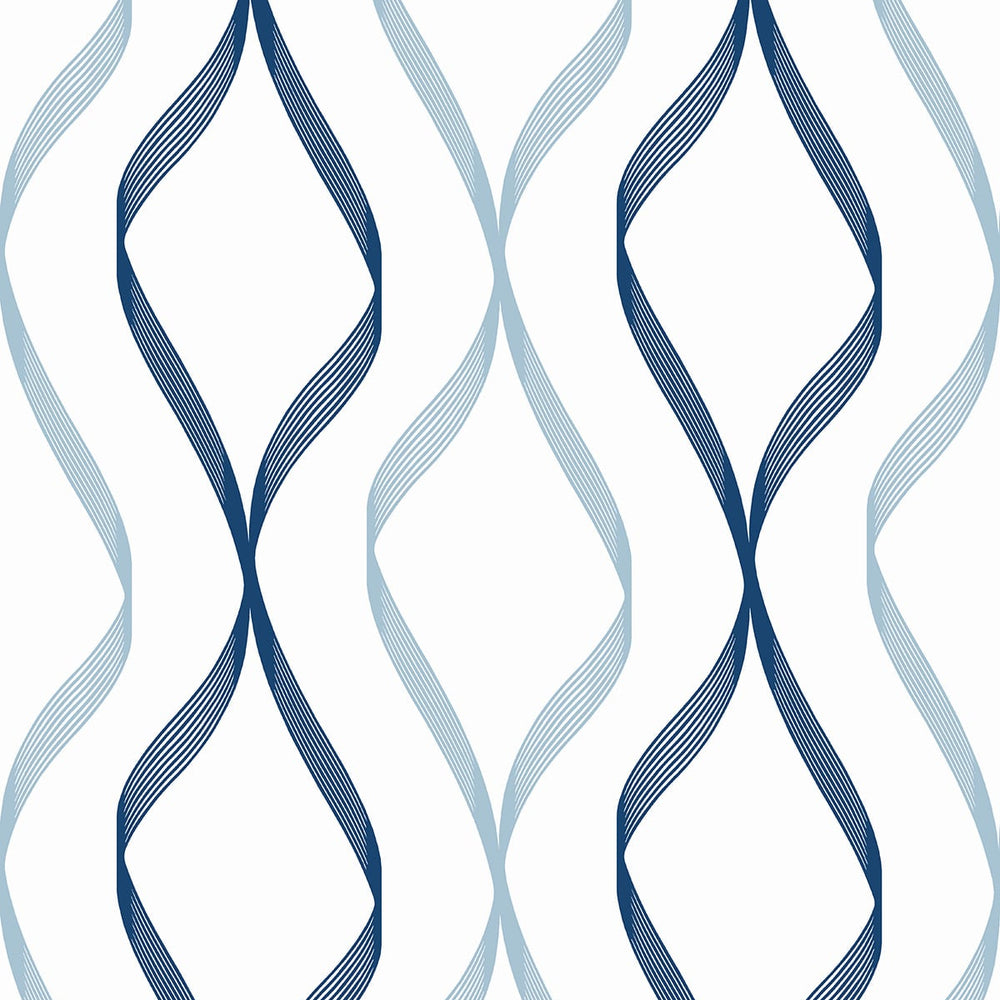 
                  
                    Ogee peel and stick wallpaper NW45102 from NextWall
                  
                