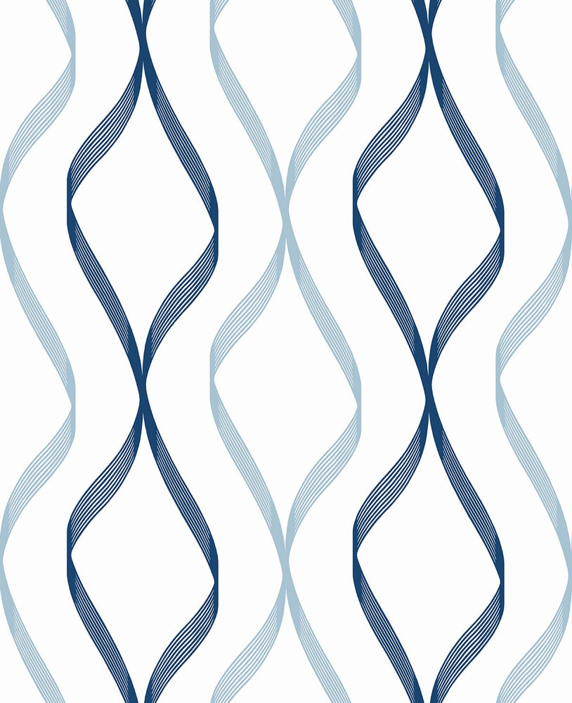 Ogee peel and stick wallpaper NW45102 from NextWall