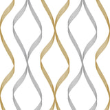 Ogee peel and stick wallpaper NW45105 from NextWall