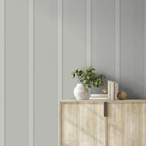 Board and batten peel and stick wallpaper decor NW45205 from NextWall