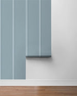 Board and batten peel and stick wallpaper roll NW45212 from NextWall