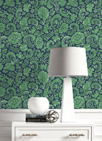 Paisley peel and stick wallpaper decor NW45504 from NextWall