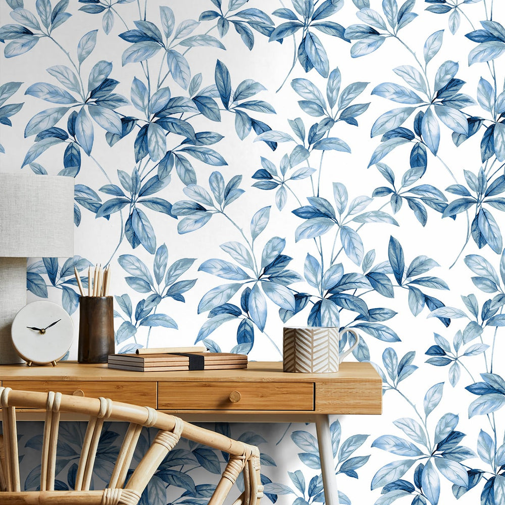 
                  
                    Leaf peel and stick wallpaper decor NW45602 from NextWall
                  
                