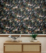 Vintage floral peel and stick wallpaper decor NW45700 from NextWall