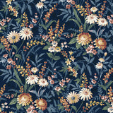 Vintage floral peel and stick wallpaper NW45702 from NextWall