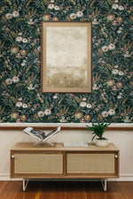 Vintage floral peel and stick wallpaper decor NW45704 from NextWall