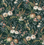 Vintage floral peel and stick wallpaper NW45704 from NextWall