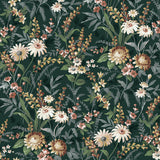 Vintage floral peel and stick wallpaper NW45704 from NextWall