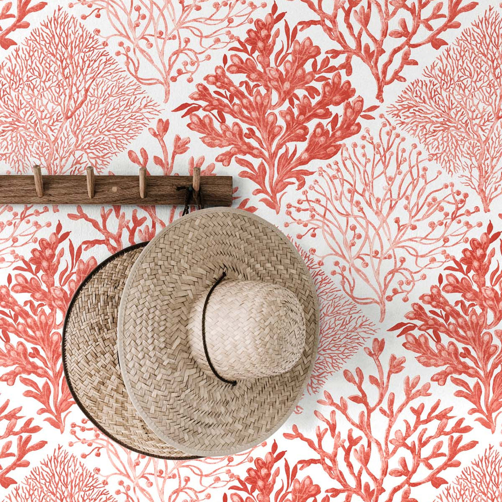 
                  
                    Seaweed beach peel and stick wallpaper decor NW45804 from NextWall
                  
                