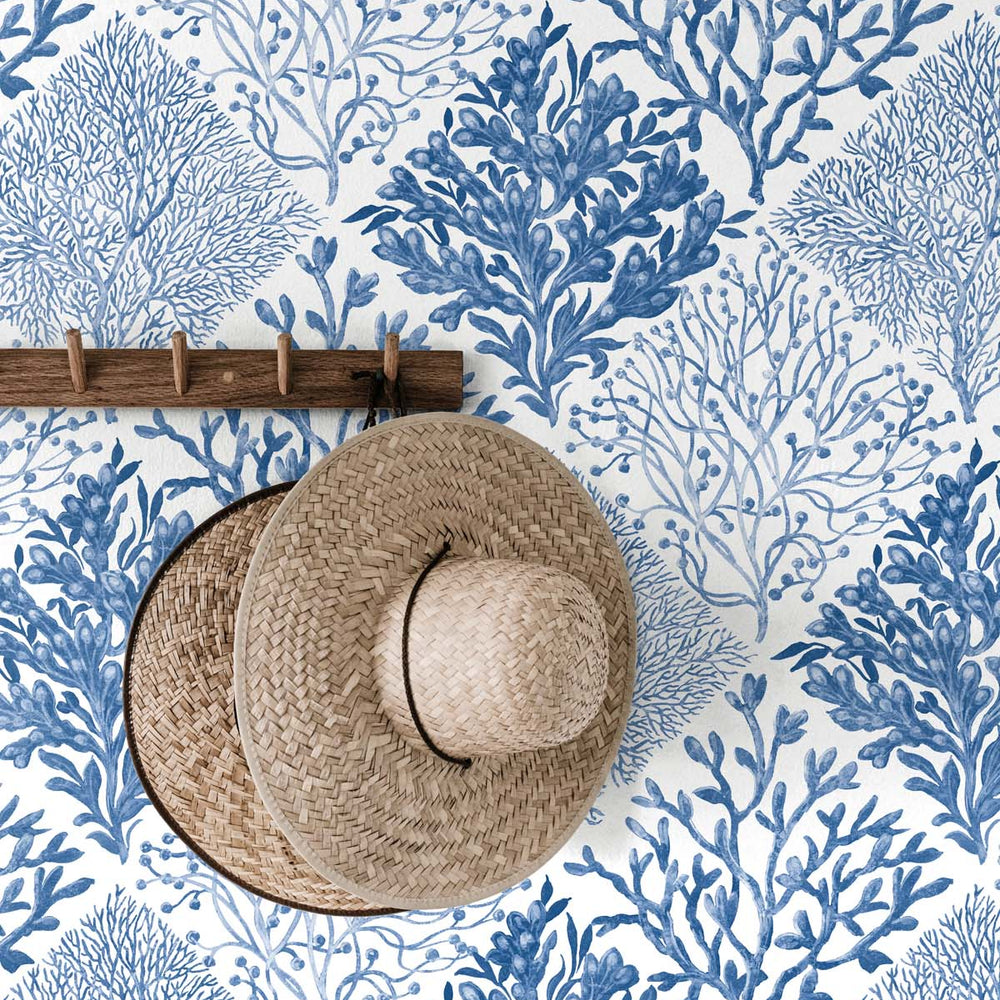 
                  
                    Seaweed beach peel and stick wallpaper decor NW45805 from NextWall
                  
                
