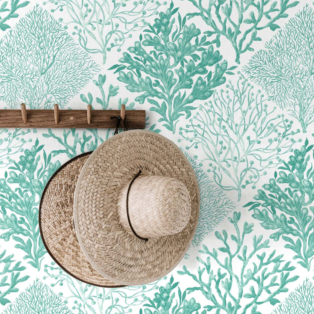 
                  
                    Seaweed beach peel and stick wallpaper decor NW45806 from NextWall
                  
                