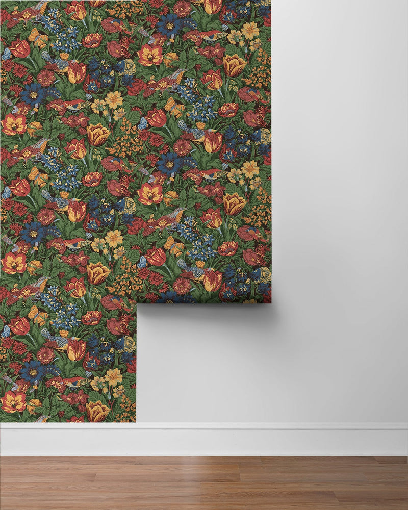 Vintage peel and stick wallpaper roll NW46001 from NextWall