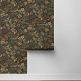 Vintage peel and stick wallpaper roll NW46008 from NextWall