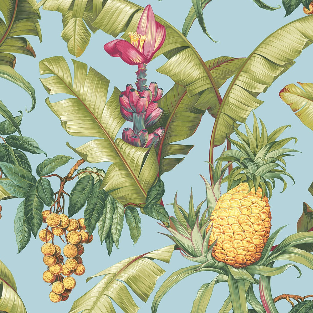 
                  
                    Pineapple peel and stick wallpaper NW46302 tropical from NextWall
                  
                