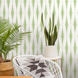 Ikat peel and stick wallpaper decor NW46404 from NextWall