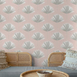 Palm leaf peel and stick wallpaper decor NW46501 from NextWall