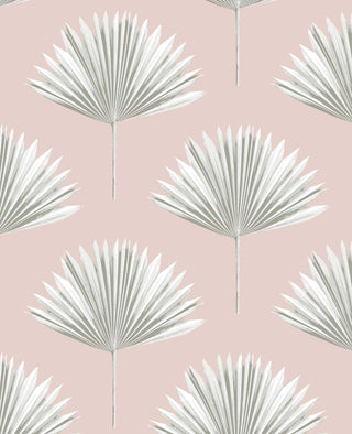 Palm leaf peel and stick wallpaper NW46501 from NextWall