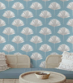 Palm leaf peel and stick wallpaper decor NW46512 from NextWall
