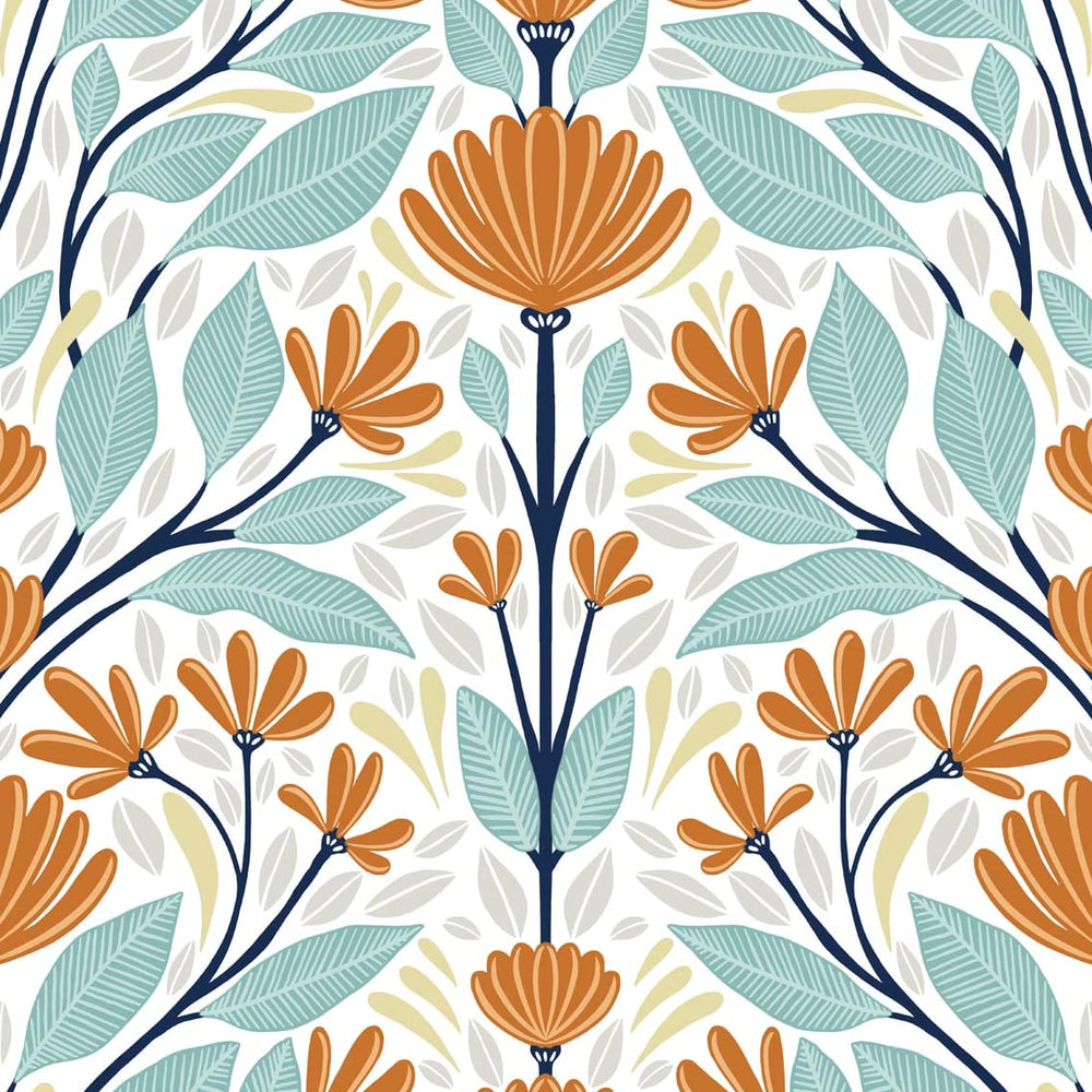 
                  
                    Floral peel and stick wallpaper NW47101 from NextWall
                  
                