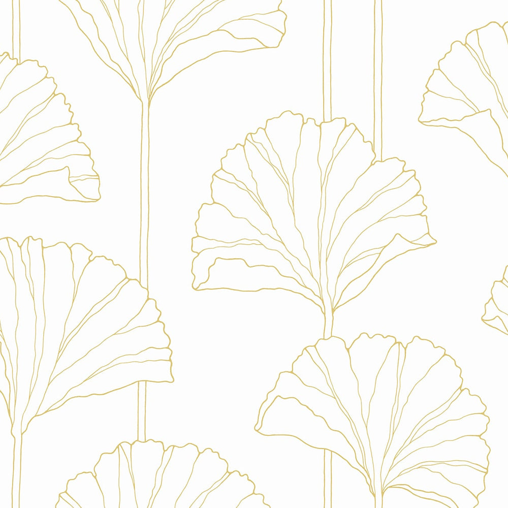 
                  
                    Gingko leaf peel and stick wallpaper NW47205 from NextWall
                  
                