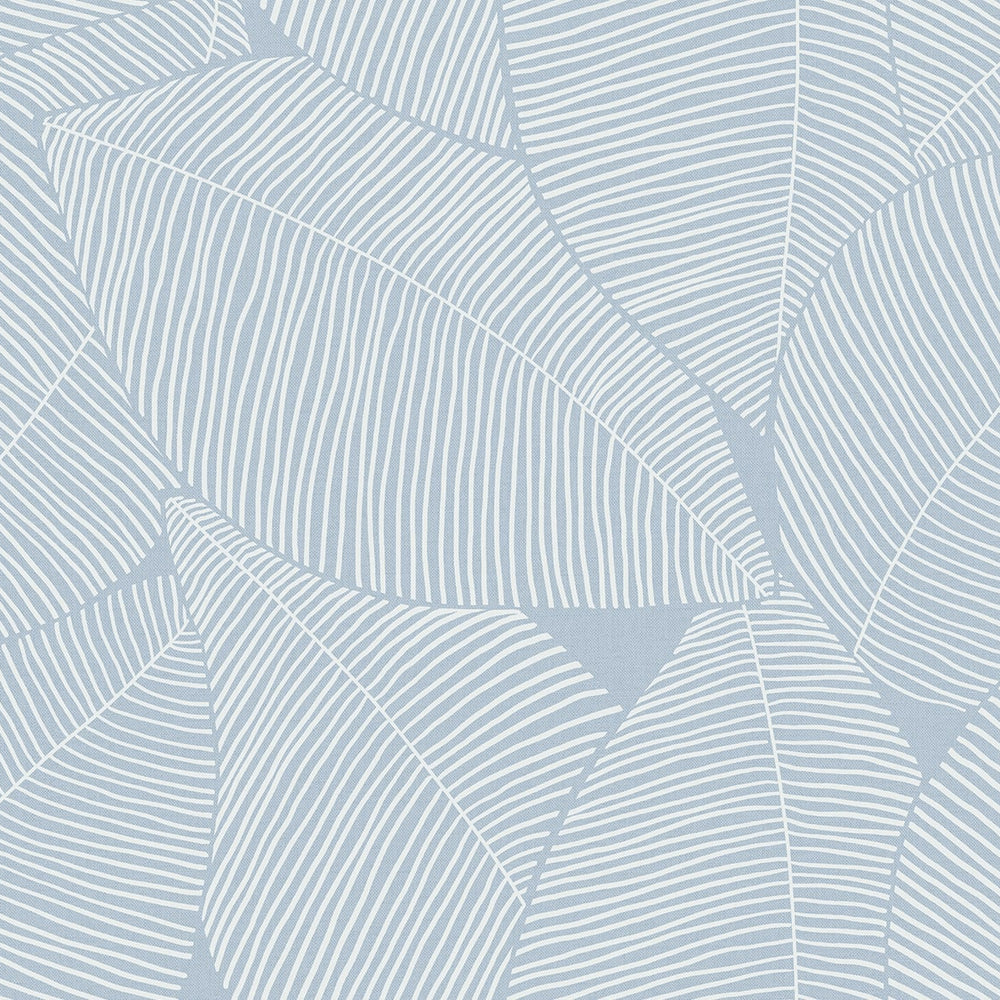 
                  
                    Blue leaf peel and stick wallpaper NW47502 from NextWall
                  
                