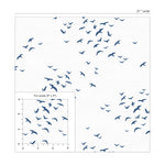 Bird peel and stick wallpaper coastal scale NW47602 from NextWall