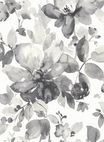 Watercolor Flower Peel and Stick Removable Wallpaper