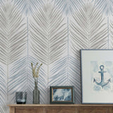 Palm leaf peel and stick wallpaper decor NW47900 from NextWall