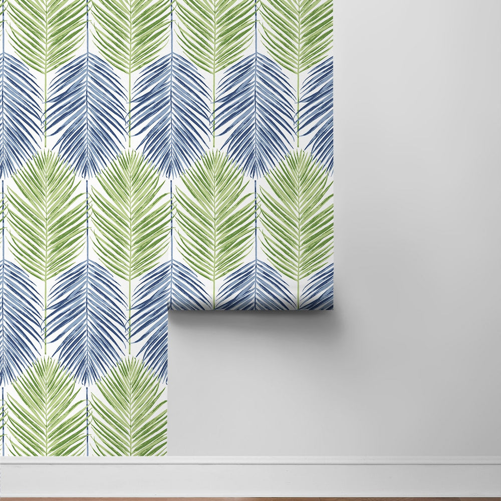 
                  
                    Palm leaf peel and stick wallpaper roll NW47904 from NextWall
                  
                