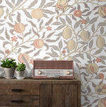 Pomegranate Vintage Premium Peel and Stick Removable Wallpaper