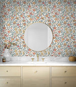 Pomegranate Vintage Premium Peel and Stick Removable Wallpaper
