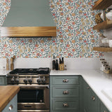 Pomegranate Vintage Premium Peel and Stick Removable Wallpaper