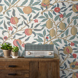 Pomegranate Vintage Premium Peel and Stick Removable Wallpaper
