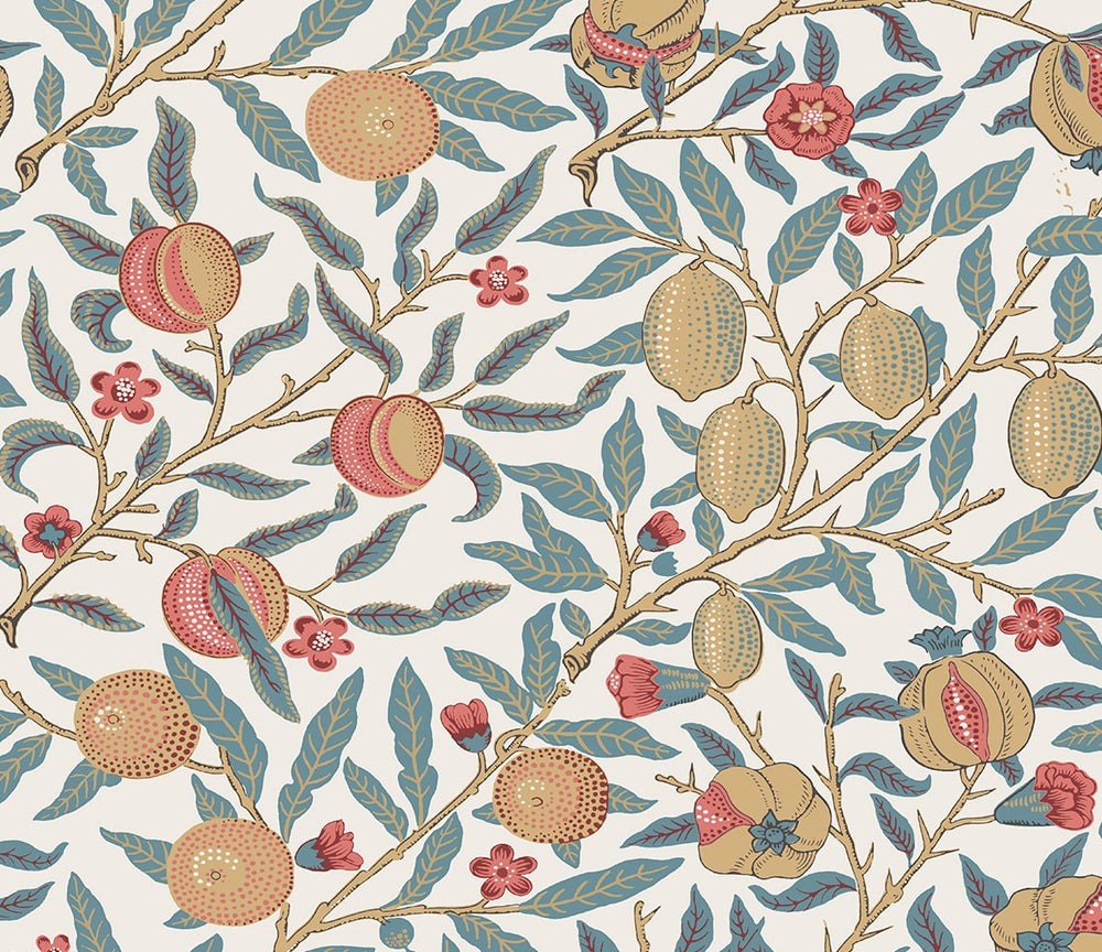 Pomegranate Vintage Premium Peel and Stick Removable Wallpaper