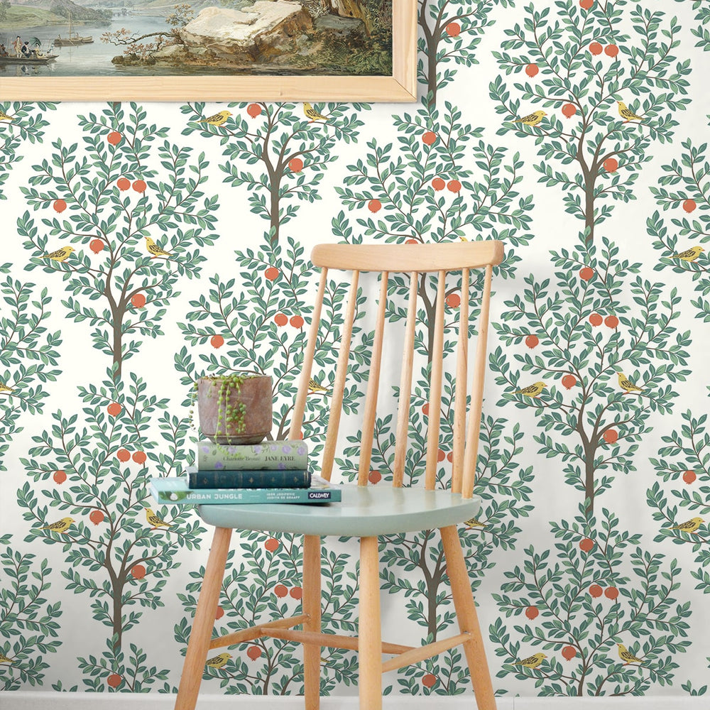 
                  
                    Vintage peel and stick wallpaper entryway NW48104 from NextWall
                  
                