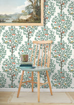 Vintage peel and stick wallpaper entryway NW48104 from NextWall