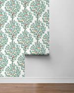 Vintage peel and stick wallpaper roll NW48104 from NextWall