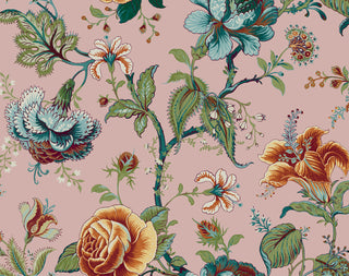 NW48601 jacobean floral peel and stick wallpaper from NextWall