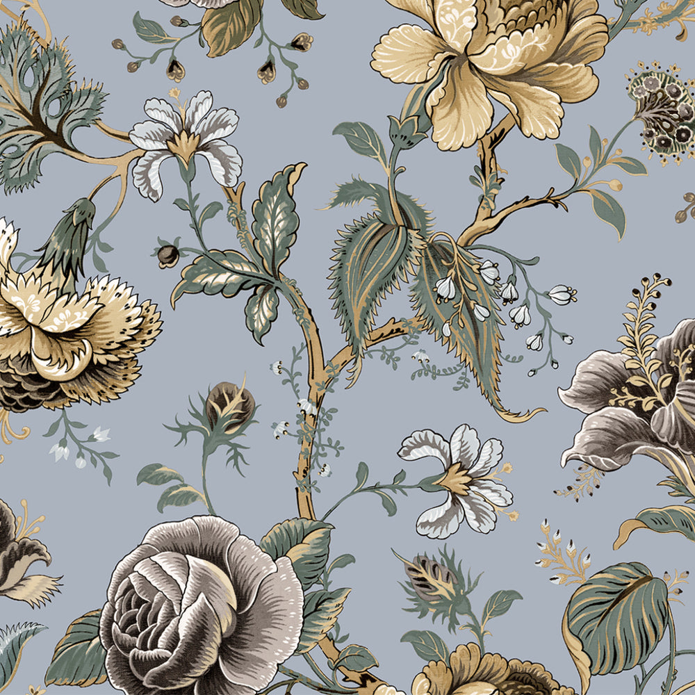
                  
                    NW48609 jacobean floral peel and stick wallpaper from NextWall
                  
                