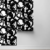 Abstract peel and stick wallpaper roll NW49500 from NextWall