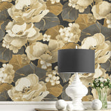 Floral peel and stick wallpaper decor NW49600 from NextWall