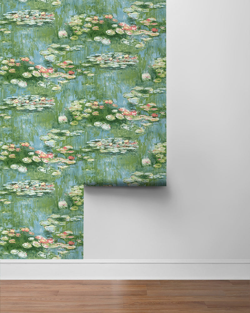 Impressionistic peel and stick wallpaper roll NW50002 from NextWall