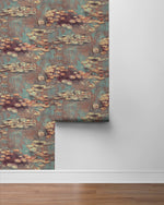 Impressionistic peel and stick wallpaper roll NW50006 from NextWall