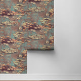 Impressionistic peel and stick wallpaper roll NW50006 from NextWall