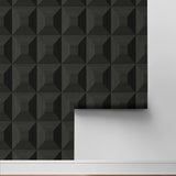 NW50300 geometric peel and stick wallpaper roll from NextWall