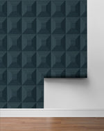NW50302 geometric peel and stick wallpaper roll from NextWall