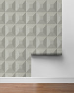 NW50308 geometric peel and stick wallpaper roll from NextWall